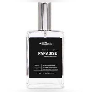 Hotel Collection Paradise Room Spray - Black and Silver
